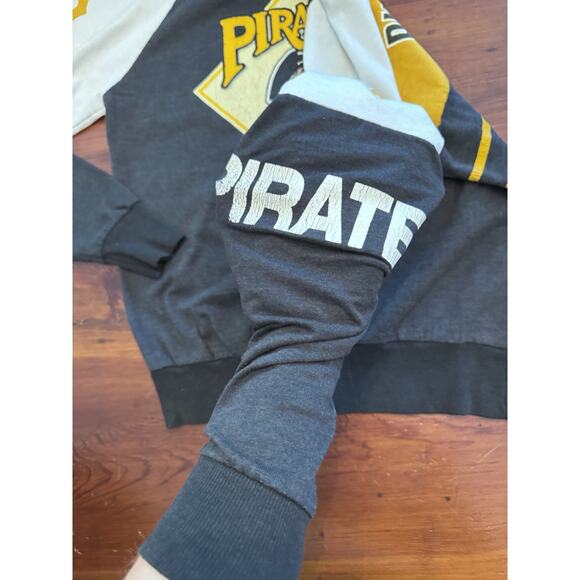 Vintage Pittsburgh Pirates Garan Long Sleeve Shirt Made in USA Kids 14-16 - Picture 4 of 10